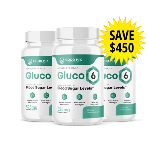 GlucoVive 3 bottles